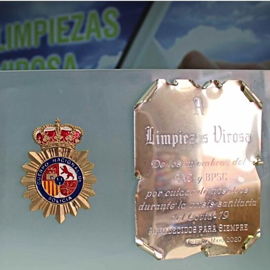 reconocimientos policia nacional placa